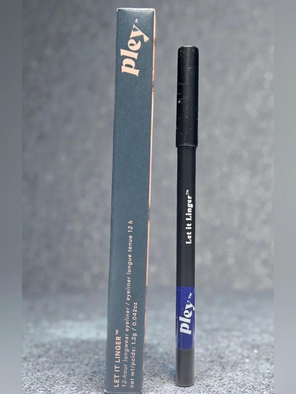 Pley Let it Linger 12 HR. Long lasting Eyeliner Denim (Deep Blue) Full Size !!